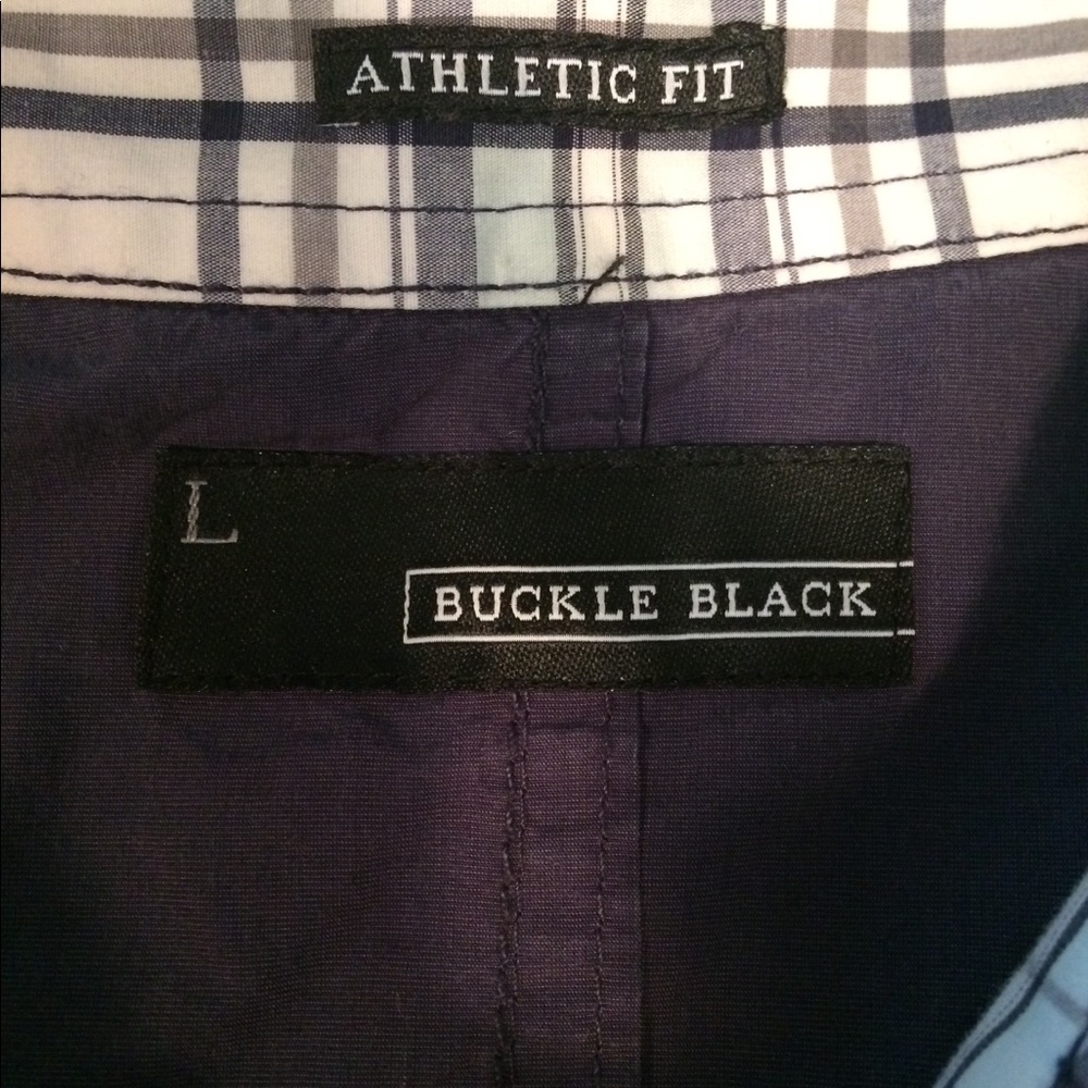 Men’s large Buckle dress shirt